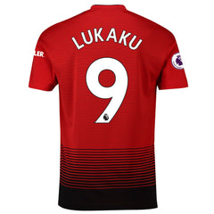 Romelu Lukaku Manchester United 2018/19 Home Player Jersey – red