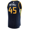 Image of Donovan Mitchell Utah Jazz Navy Swingman Jersey 2018 - 2019