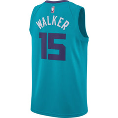 Kemba Walker Charlotte Hornets Jordan Blue Swingman Jersey 2018 - 2019