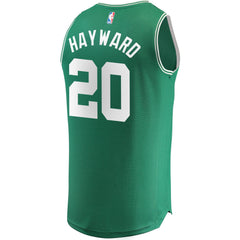 Gordon Hayward Boston Celtics Green Swingman Jersey 2018 - 2019