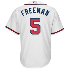 Freddie Freeman Atlanta Braves Majestic Cool Base Player Jersey - White