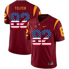 USC Randall Telfer 82 Scarlet Jersey 2018 - 2019