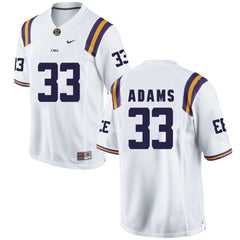 LSU Jamal Adams 33 White Jersey 2018 - 2019
