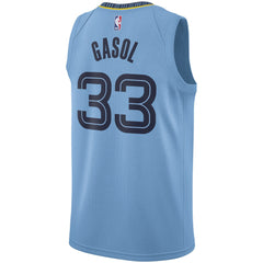 Marc Gasol Memphis Grizzlies Light Blue Swingman Jersey 2018 - 2019