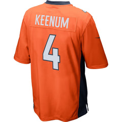 Denver Broncos Case Keenum Orange Jersey 2018 - 2019