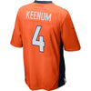 Image of Denver Broncos Case Keenum Orange Jersey 2018 - 2019