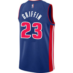 Blake Griffin Detroit Pistons Blue Swingman Jersey 2018 - 2019