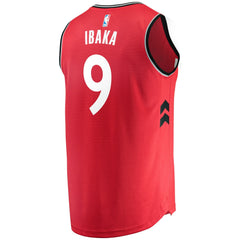 Serge Ibaka Toronto Raptors Red Swingman Jersey 2018 - 2019