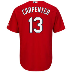 Matt Carpenter St. Louis Cardinals Majestic Official Cool Base Player Jersey - Scarlet