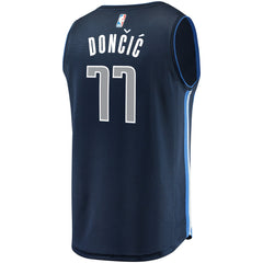 Luka Doncic Dallas Mavericks Navy Swingman Jersey 2018 - 2019