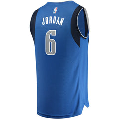 DeAndre Jordan Dallas Mavericks Blue Swingman Jersey 2018 - 2019