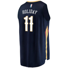 Jrue Holiday New Orleans Pelicans Navy Swingman Jersey 2018 - 2019