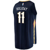 Image of Jrue Holiday New Orleans Pelicans Navy Swingman Jersey 2018 - 2019