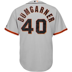 Madison Bumgarner San Francisco Giants Majestic Cool Base Player Jersey - Gray