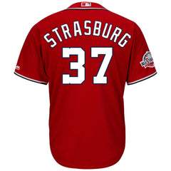 Stephen Strasburg Washington Nationals Majestic 2018 All-Star Game Alternate Cool Base Player Jersey – Scarlet