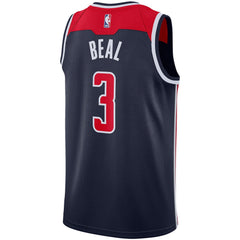 Bradley Beal Washington Wizards Navy Swingman Jersey 2018 - 2019