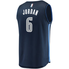 DeAndre Jordan Dallas Mavericks Navy Swingman Jersey 2018 - 2019