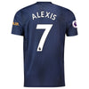 Image of Alexis Sanchez Manchester United 2018/19 Third Player Jersey – Navy