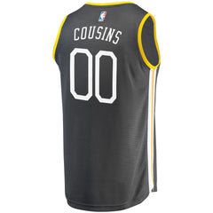 DeMarcus Cousins Golden State Warriors Charcoal Swingman Jersey 2018 - 2019