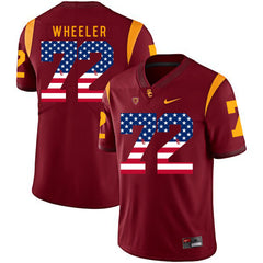 USC Chad Wheeler 72 Scarlet Jersey 2018 - 2019