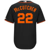 Image of Andrew McCutchen San Francisco Giants Majestic Cool Base Player Replica Jersey – Black