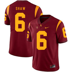 USC Josh Shaw 6 Scarlet Jersey 2018 - 2019