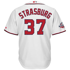 Stephen Strasburg Washington Nationals Majestic 2018 All-Star Game Home Cool Base Player Jersey – White