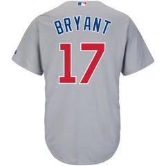 Kris Bryant Chicago Cubs Majestic Cool Base Player Jersey - Gray
