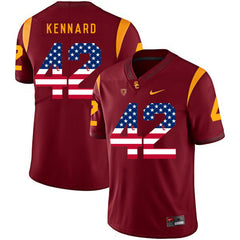 USC Devon Kennard 42 Scarlet Jersey 2018 - 2019