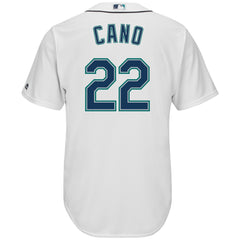 Robinson Cano Seattle Mariners Majestic Cool Base Player Jersey - White