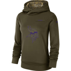 Women's Minnesota Vikings Pullover Hoodie 2018 - 2019