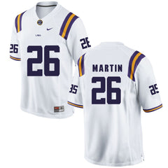 LSU Ronald Martin 26 White Jersey 2018 - 2019