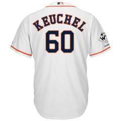 Dallas Keuchel Houston Astros Majestic 2017 World Series Champions Cool Base Player Jersey - White