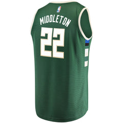 Khris Middleton Milwaukee Bucks Green Swingman Jersey 2018 - 2019