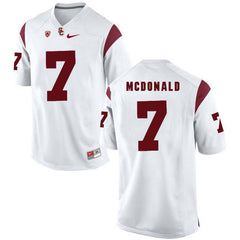 USC T.J. McDonald 7 White Jersey 2018-2019
