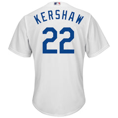 Clayton Kershaw Los Angeles Dodgers Majestic Cool Base Player Jersey - White