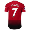 Image of Alexis Sanchez Manchester United 2018/19 Home Player Jersey – Red