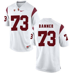 USC Zach Banner 73 White Jersey 2018-2019