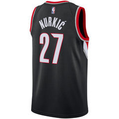 Jusuf Nurkic Portland Trail Blazers Black Swingman Jersey 2018 - 2019