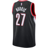 Image of Jusuf Nurkic Portland Trail Blazers Black Swingman Jersey 2018 - 2019