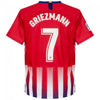 Image of Antoine Griezmann Atletico Madrid 2018/19 Home Player Jersey – red