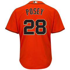 Buster Posey San Francisco Giants Majestic Cool Base Player Jersey - Orange