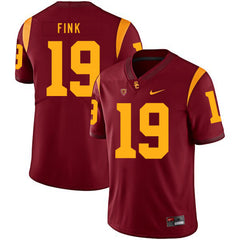 USC Matt Fink 19 Scalet Jersey 2018 - 2019