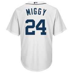 Miguel Cabrera Detroit Tigers Majestic Nickname Cool Base Player Jersey - White