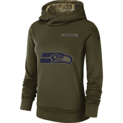 Women's Seattle Seahawks Pullover Hoodie 2018 - 2019