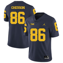 Michigan Jehu Chesson 86 Navy Jersey 2018 - 2019