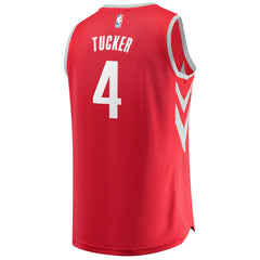 PJ Tucker Houston Rockets Swingman Red Jersey 2018 - 2019