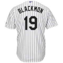 Charlie Blackmon Colorado Rockies Majestic Cool Base Player Jersey - White
