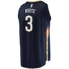 Image of Nikola Mirotic New Orleans Pelicans Navy Swingman Jersey 2018 - 2019