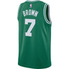 Image of Jaylen Brown Boston Celtics Black Swingman Jersey 2018 - 2019